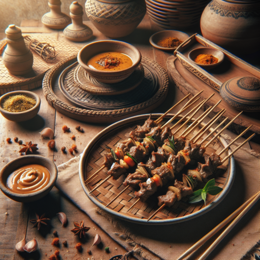 Cómo hacer Sate Kambing (Brochetas de cordero) de Indonesia