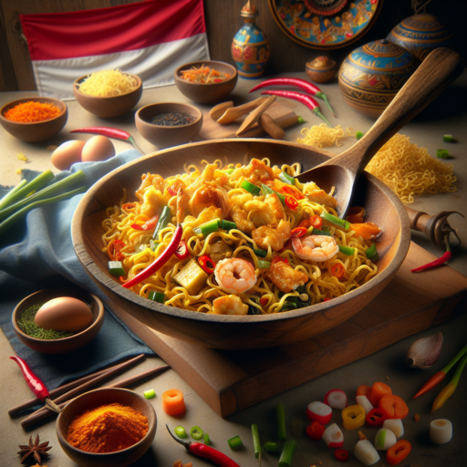 Cómo preparar Mie Goreng (Fideos fritos) de Indonesia