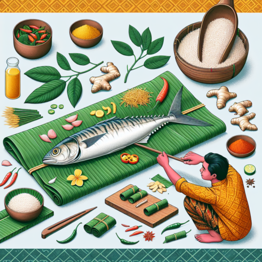 Cómo preparar Pepes Ikan (Pescado envuelto en hojas de plátano) de Indonesia