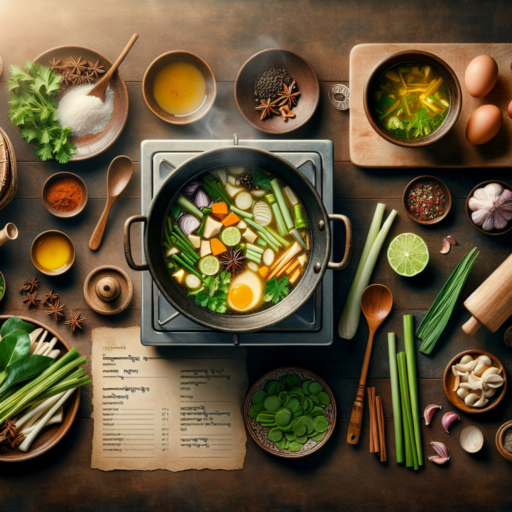 Cómo preparar Samlor Machu Kroeung (Sopa agria con especias) de Camboya