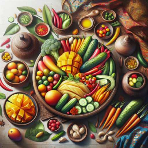 Receta de Asinan (Encurtido de frutas y verduras) de Indonesia