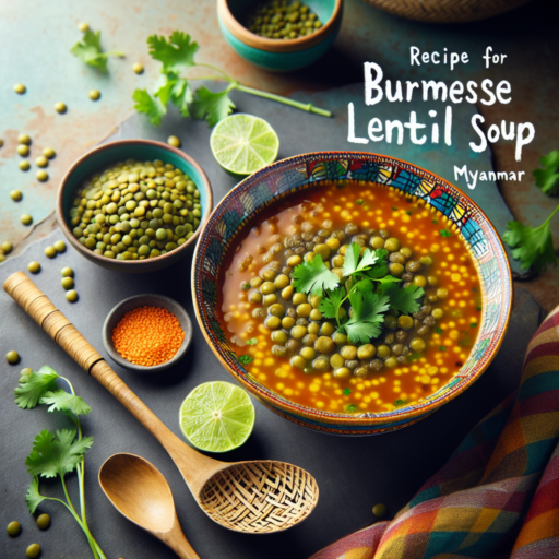 Receta de Burmese Lentil Soup (Sopa de lentejas) de Myanmar