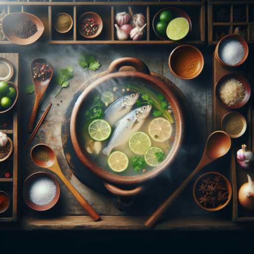 Receta de Burmese Lime Fish Soup (Sopa de pescado con lima) de Myanmar