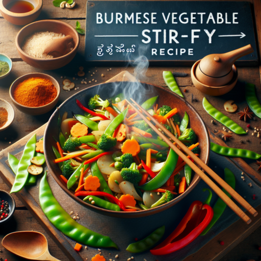 Receta de Burmese Vegetable Stir Fry (Salteado de verduras) de Myanmar