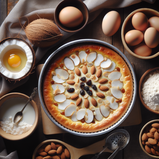 Receta de Klapertart (Tarta de coco) de Indonesia
