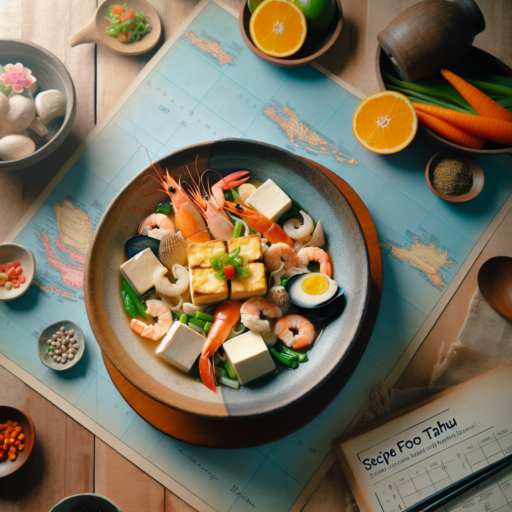 Receta de Sapo Tahu (Tofu con mariscos) de Indonesia